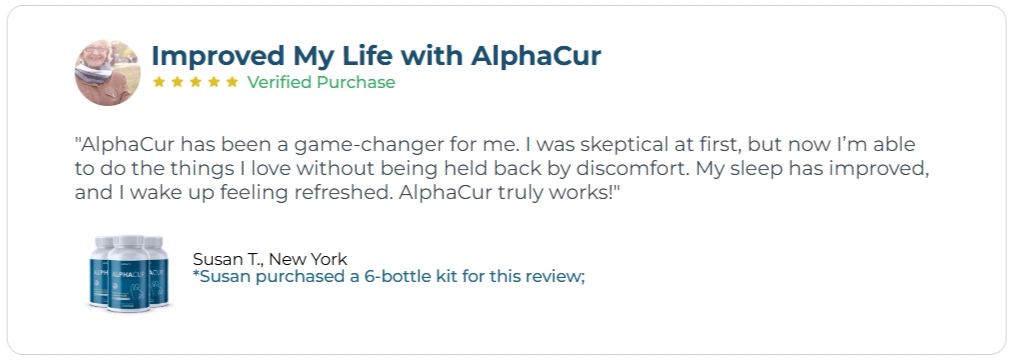 Alphacur Customer Review
