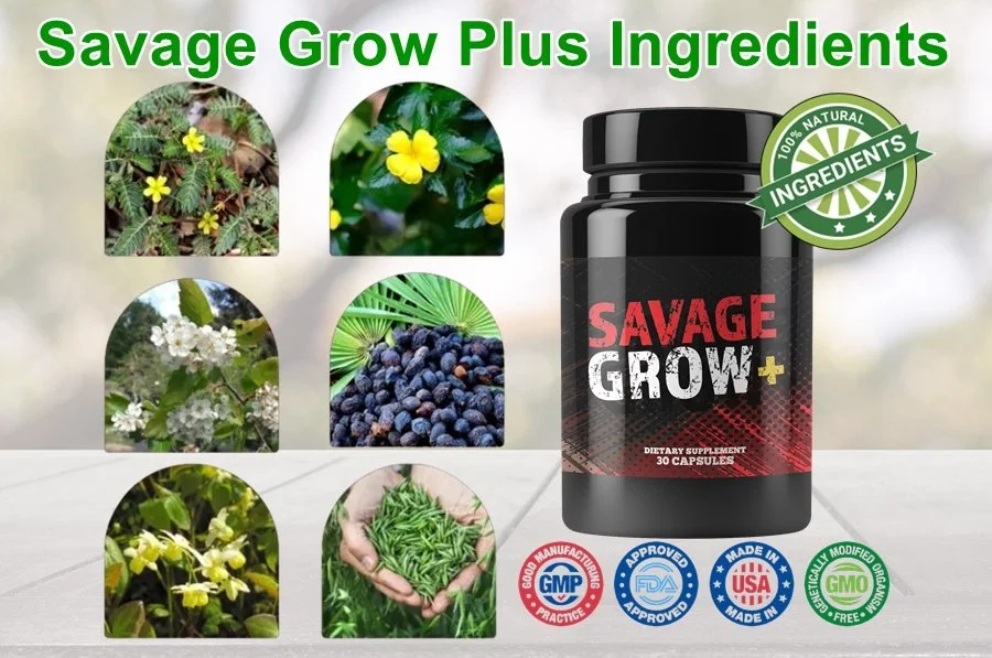 Savage Grow Plus Ingredients